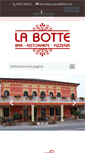 Mobile Screenshot of labottepizzeria.net